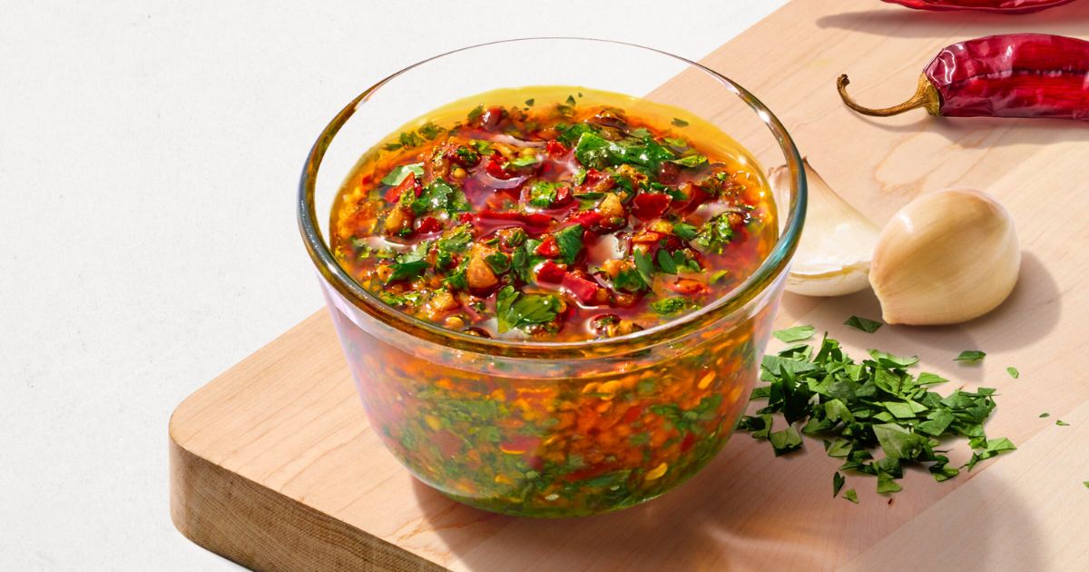 Chipotle Red Chimichurri Sauce