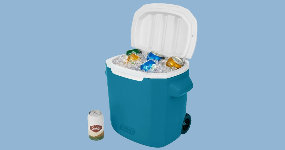 Coleman Chiller 28 Quart Hard Cooler With Wheels 74259799 850c 40d0 a664 0301c5d25644