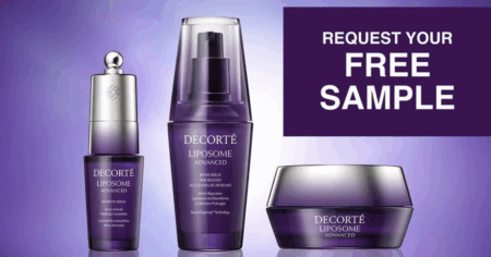 FREE DECORTÉ Liposome Advanced Skincare Samples