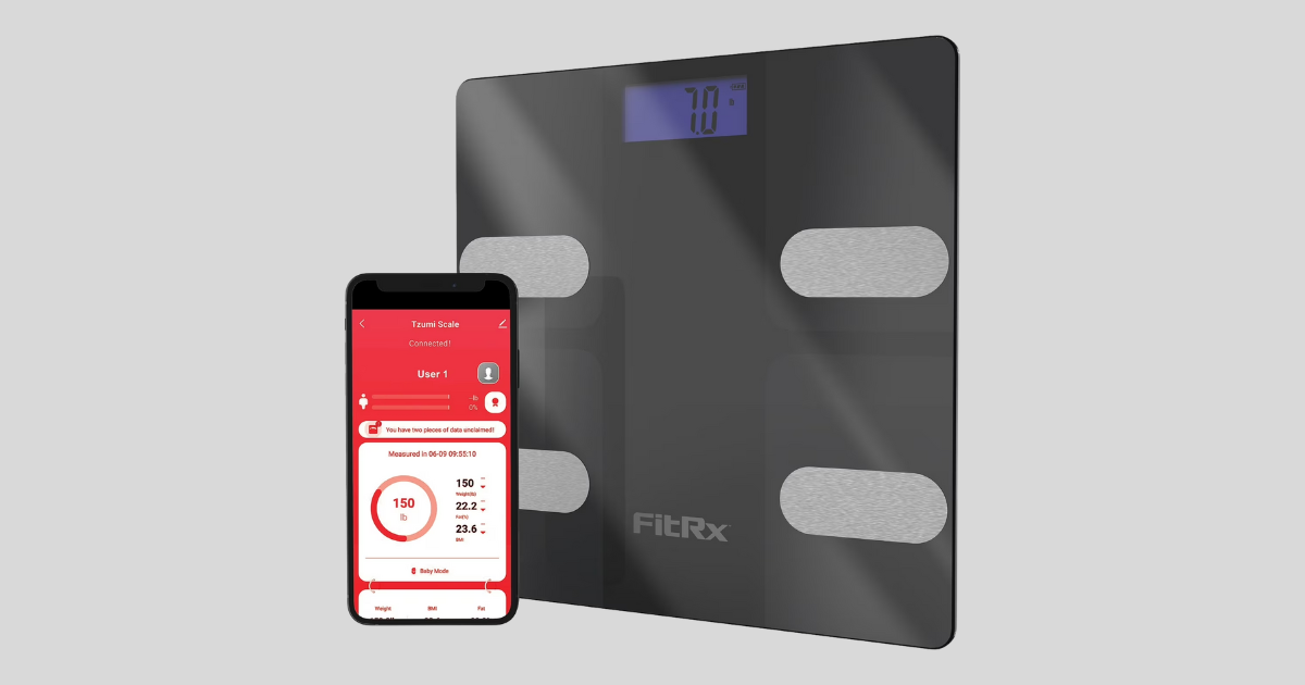 FitRx Smart Weight Scale Deal FitRx Smart Weight Scale Deal