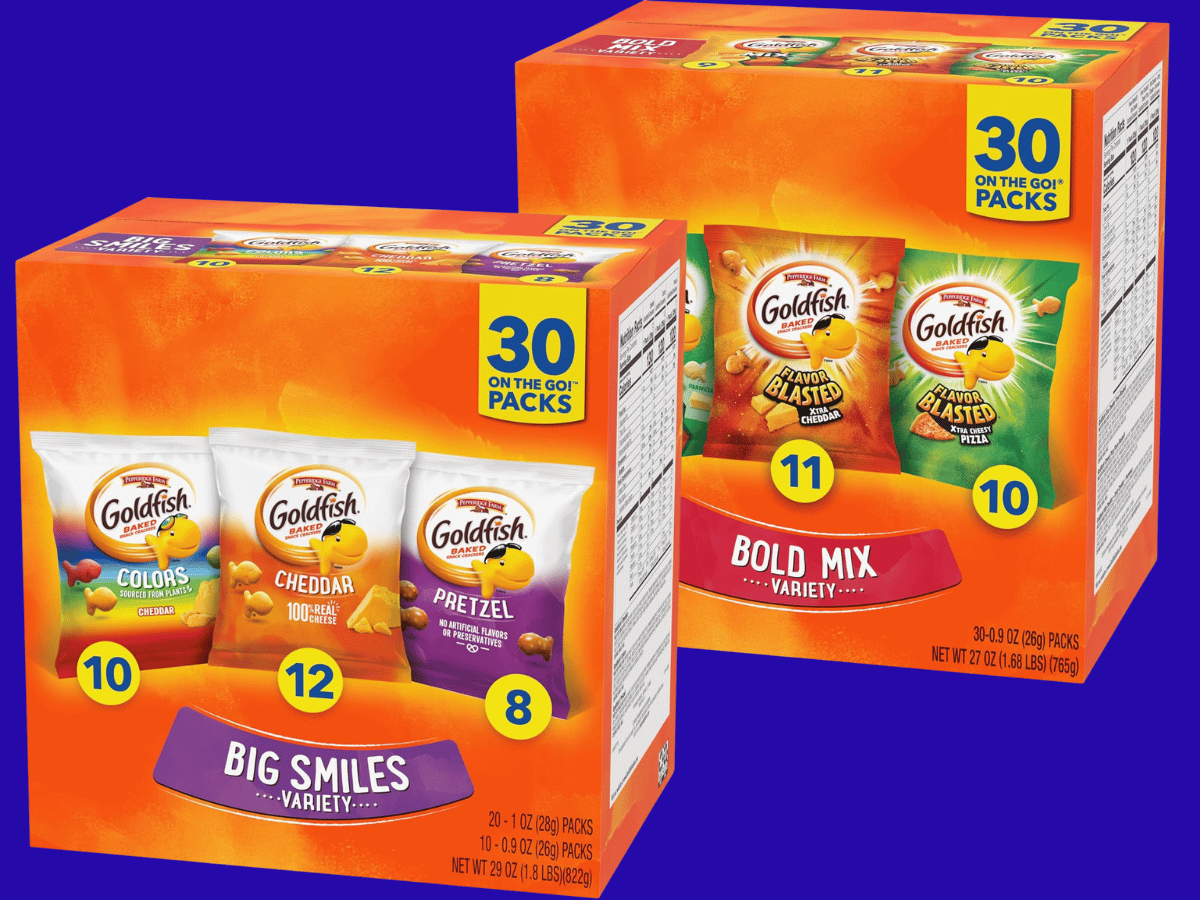 Goldfish Variety Packs