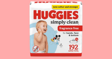 Huggies Simply Clean Unscented Baby Wipes 3 Pack Count