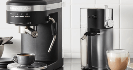 KitchenAid Semi-Automatic Espresso Machine and Automatic Milk Frother