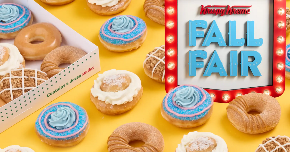 Krispy Kreme Fall Fair Collection