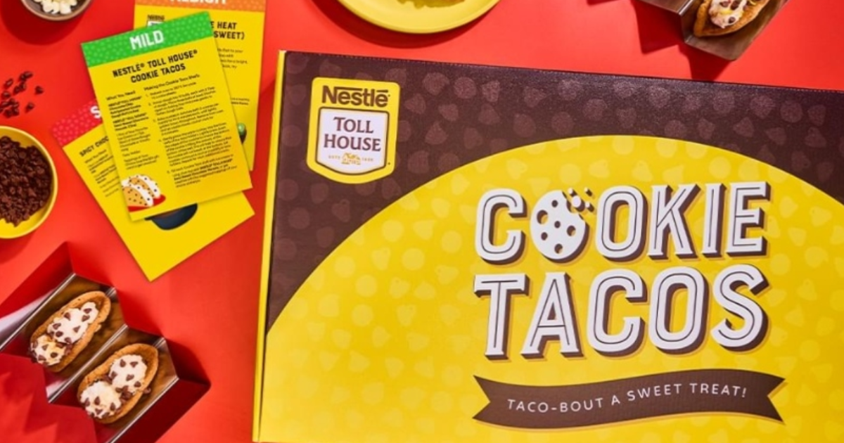 Free Nestle Toll House Cookie Tacos Kits Nestle Cookie Taco Kit 1