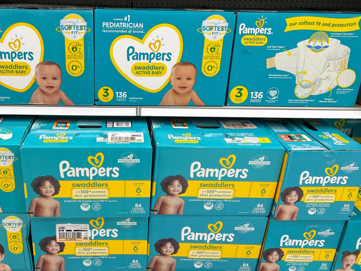Pampers diapers