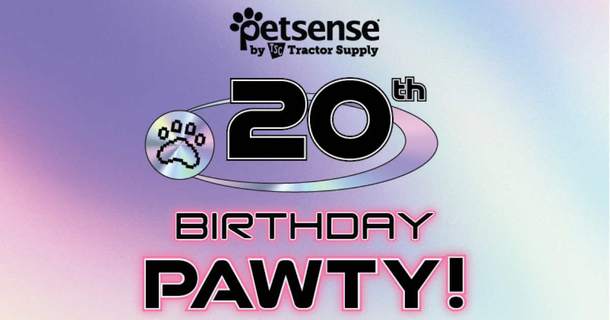 Petsense 20th Birthday Pawty