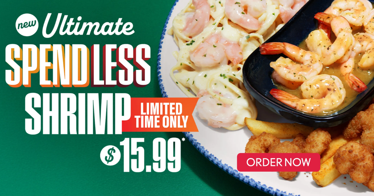 Red Lobster Ultimate SpendLESS Shrimp Deal Red Lobster Ultimate SpendLESS Shrimp Deal