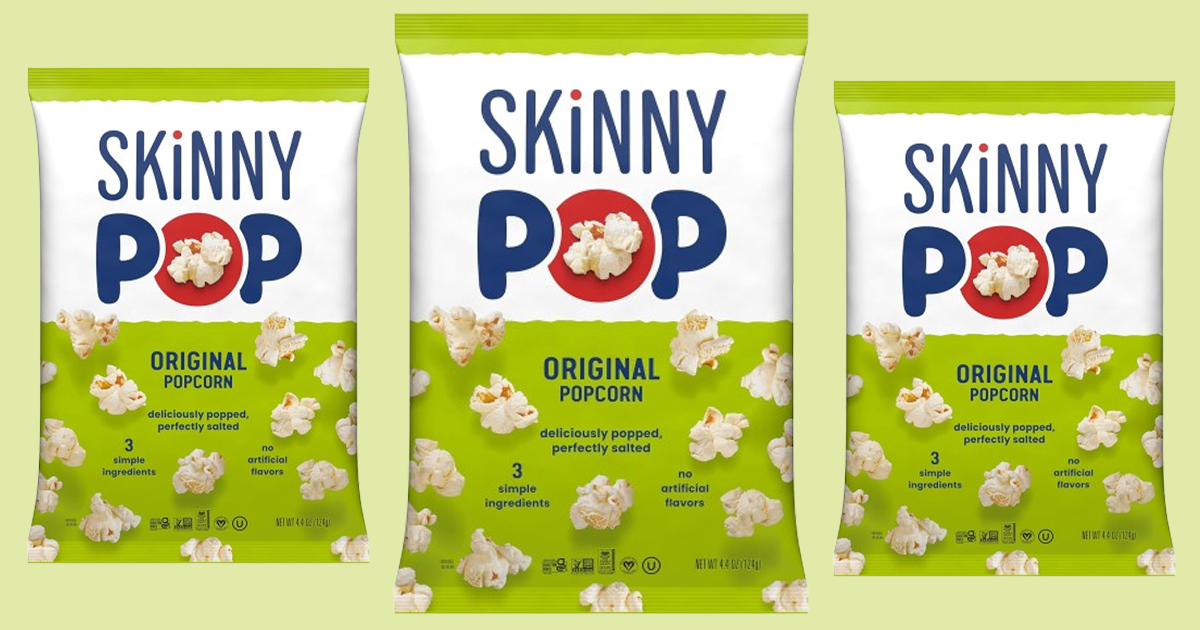 SkinnyPop Popcorn Original 4 4oz bag SkinnyPop Popcorn Original 4 4oz bag