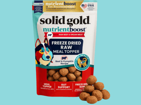 Solid Gold Meal Toppers