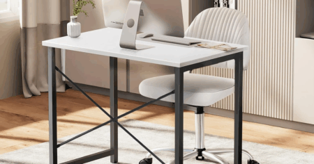 Sweetcrispy computer small desk