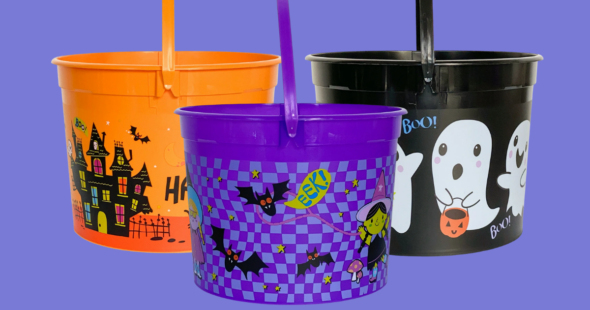TRICK OR TREAT BUCKTS TRICK OR TREAT BUCKTS