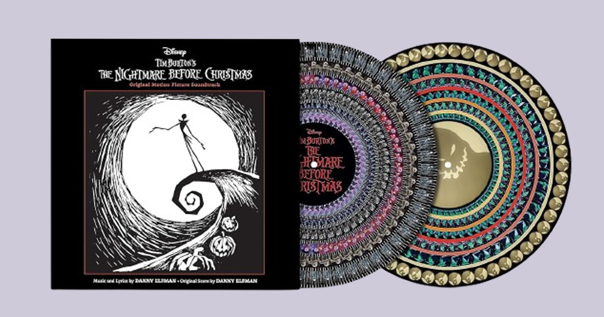 The Nightmare Before Christmas Zoetrope Picture Disk The Nightmare Before Christmas Zoetrope Picture Disk