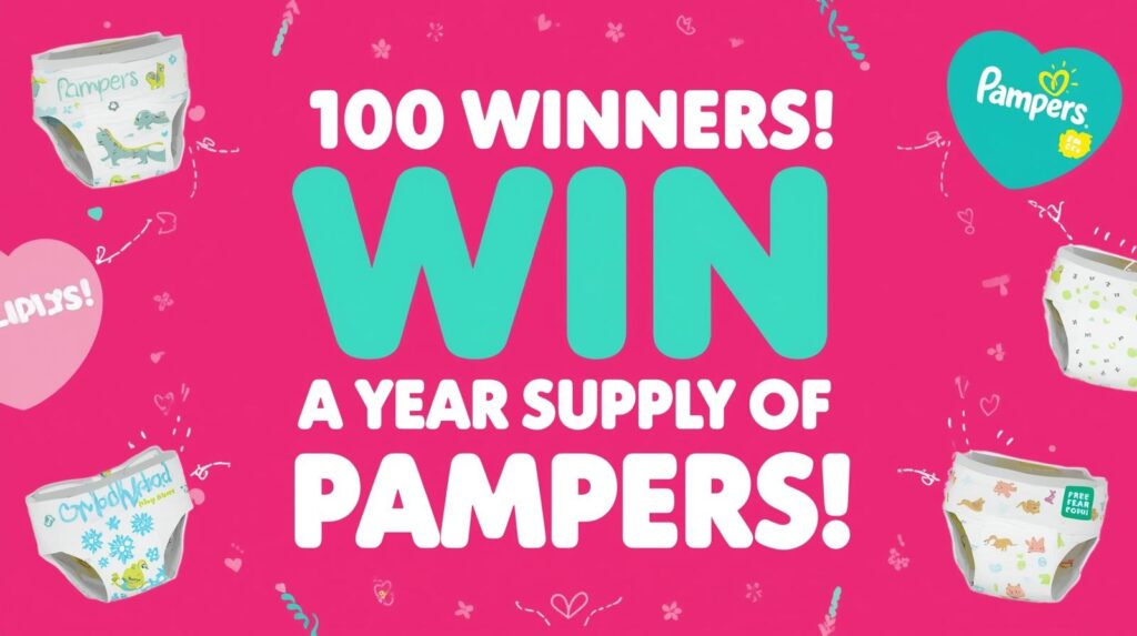 The Pampers Behind Every Baby Diaper Sweepstakes