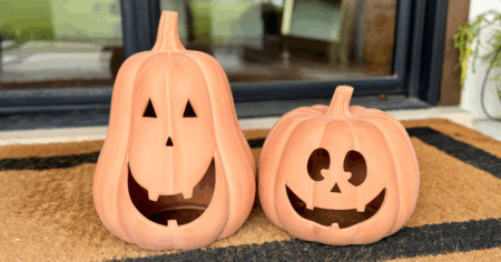 Way to Celebrate Clay Jack o lantern