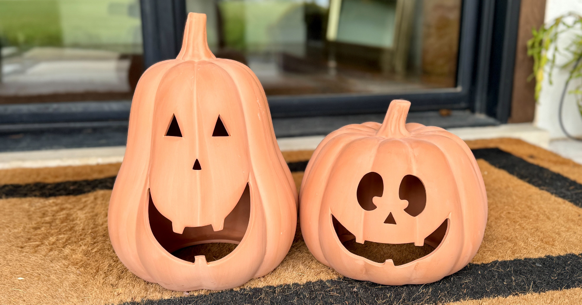 Way to Celebrate Clay Jack o lantern Way to Celebrate Clay Jack o lantern