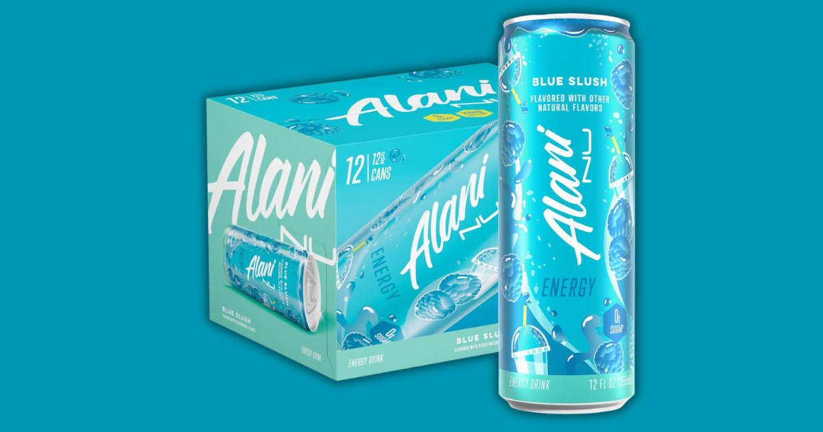 alani blue slush