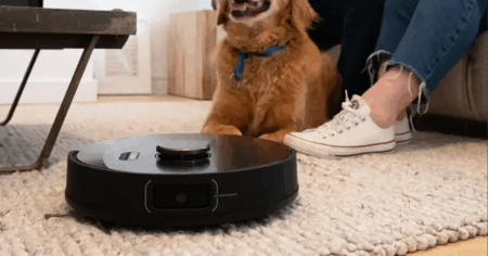 bObsweep ultravision pet self empty robot vacuum and mop