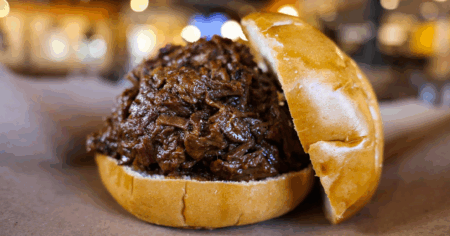 mission bbq sandwich