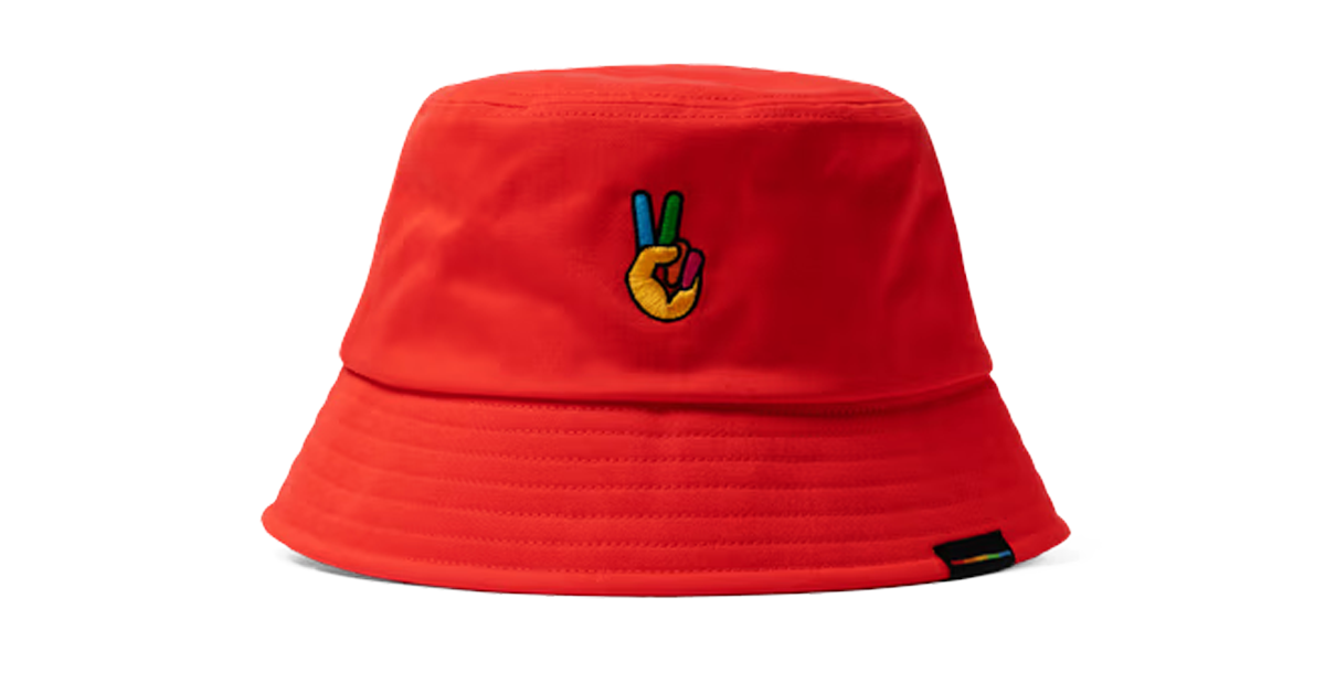 polaroid bucket hat