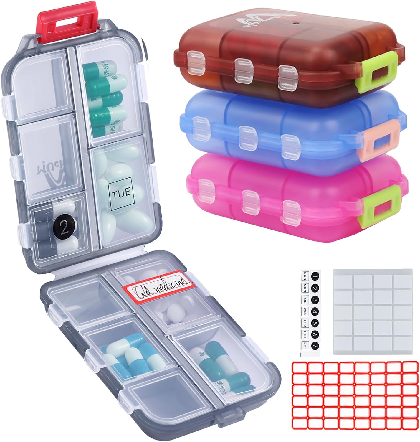 Travel Pills Organizers