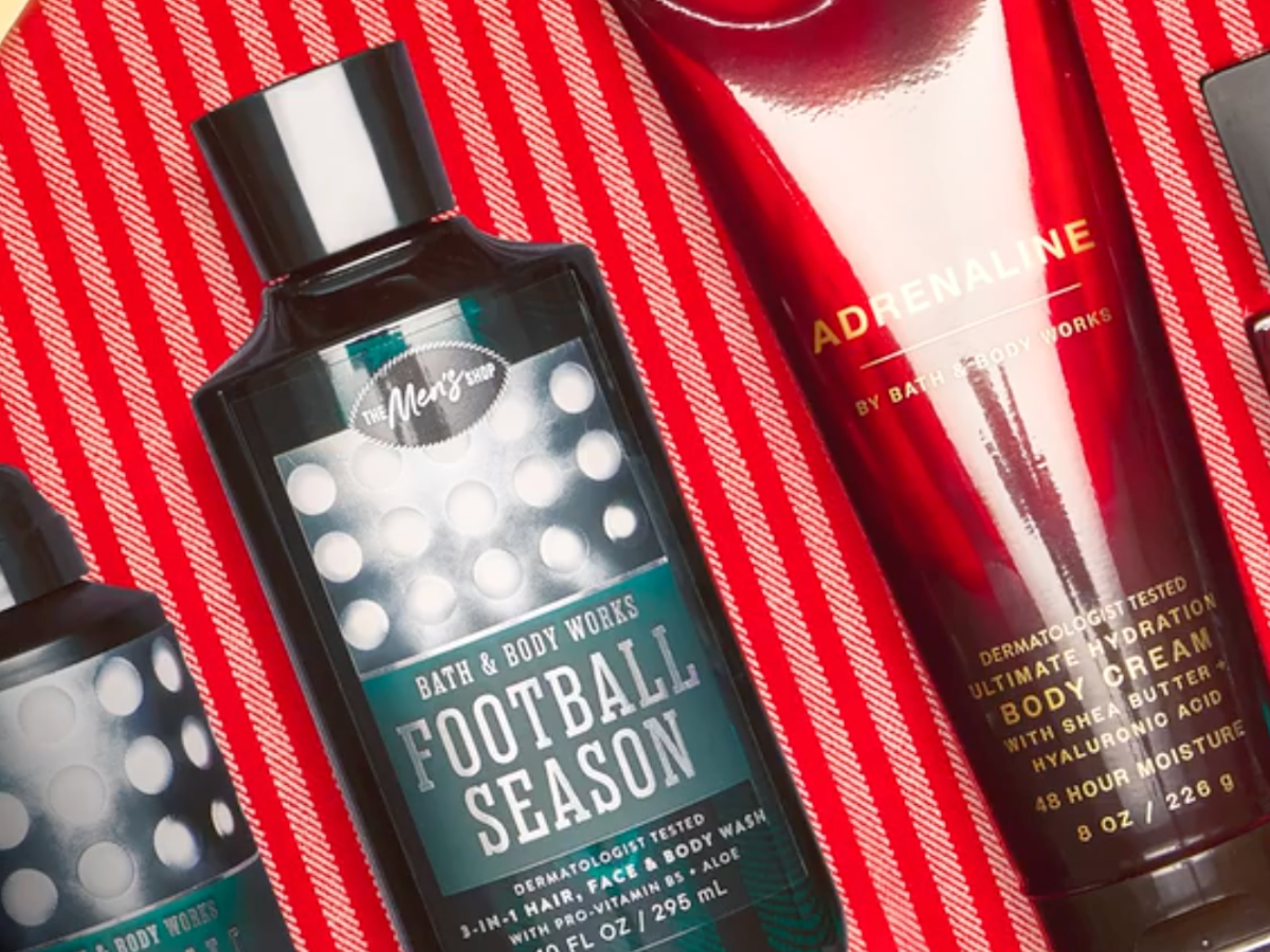 Bath Body Works Mens Line