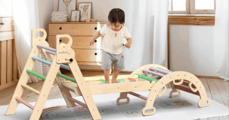 BlueWood Pikler Triangle Set