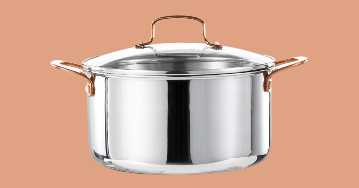 Carote 6 5 qt stainless steel stock pot with lid Carote 6 5 qt stainless steel stock pot with lid