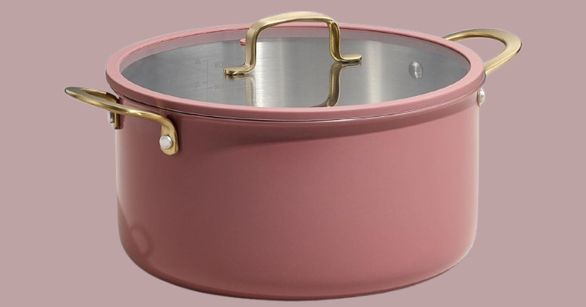 Carote 8qt Fully Clad 3 Ply Stockpot with lid
