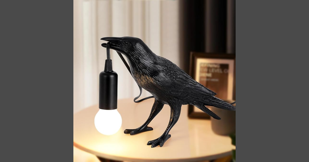 Crow Lamp 