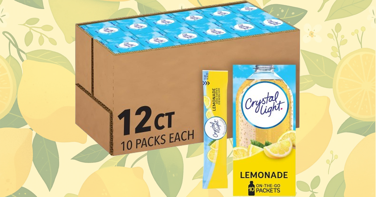 Crystal Light Lemonade 120 Count