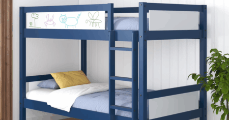 DHP aDRIAN Kids twin over twin bunk bed