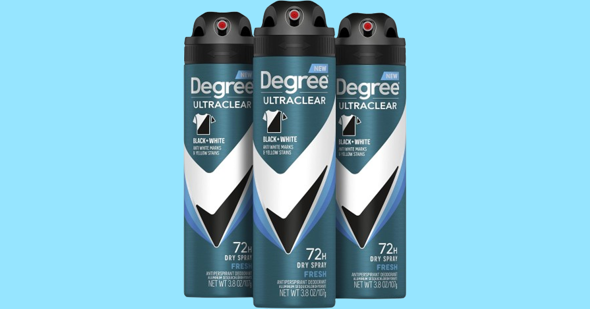Degree Men Antiperspirant spray