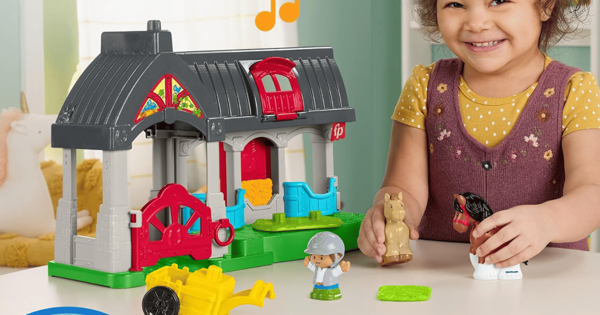 Fisher Price Little People Stable 1