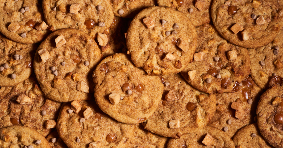 Insomnia Cookies Caramel Apple Cookies Limited Time Insomnia Cookies Caramel Apple Cookies Limited Time