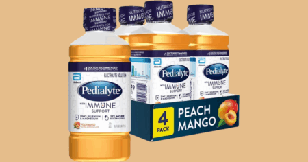 Pedialyte with immune support pack of 4