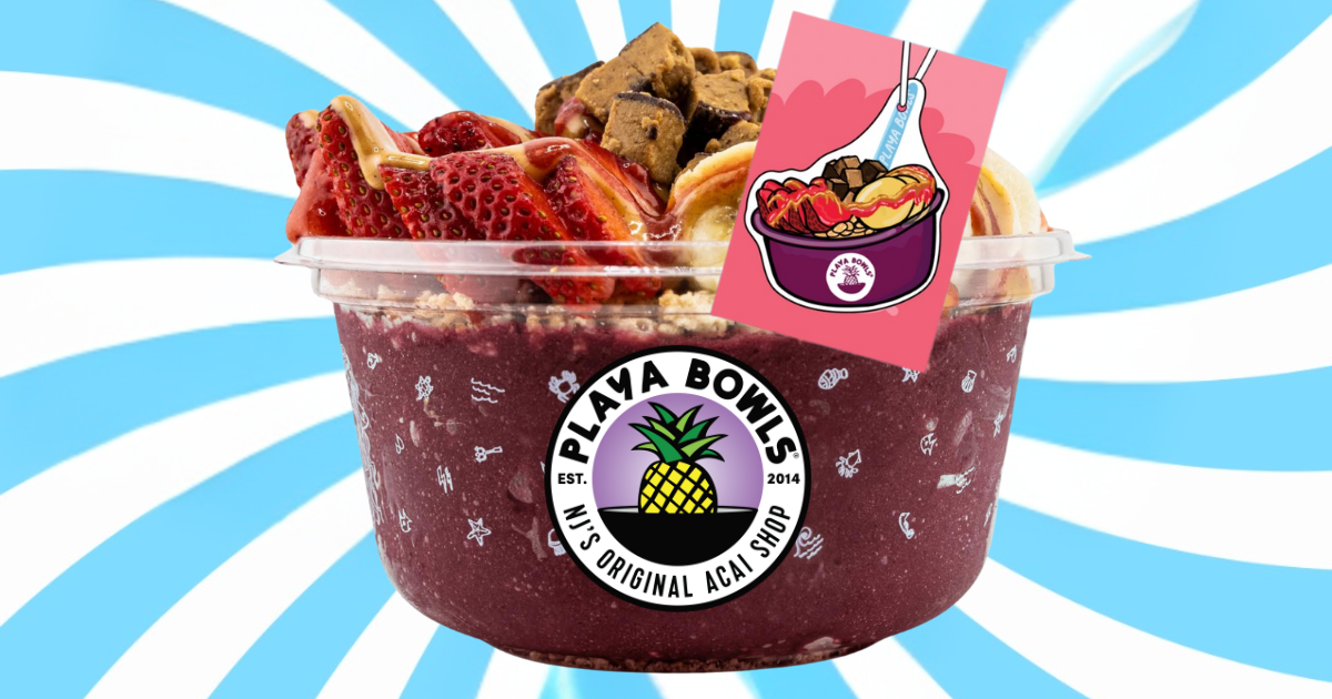 Playa Bowls PB JAMMIN’ ACAI BOWL wSticker Playa Bowls PB JAMMIN’ ACAI BOWL wSticker