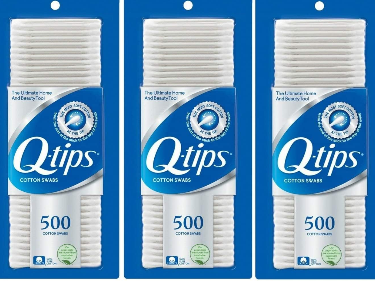 Q Tips boxes