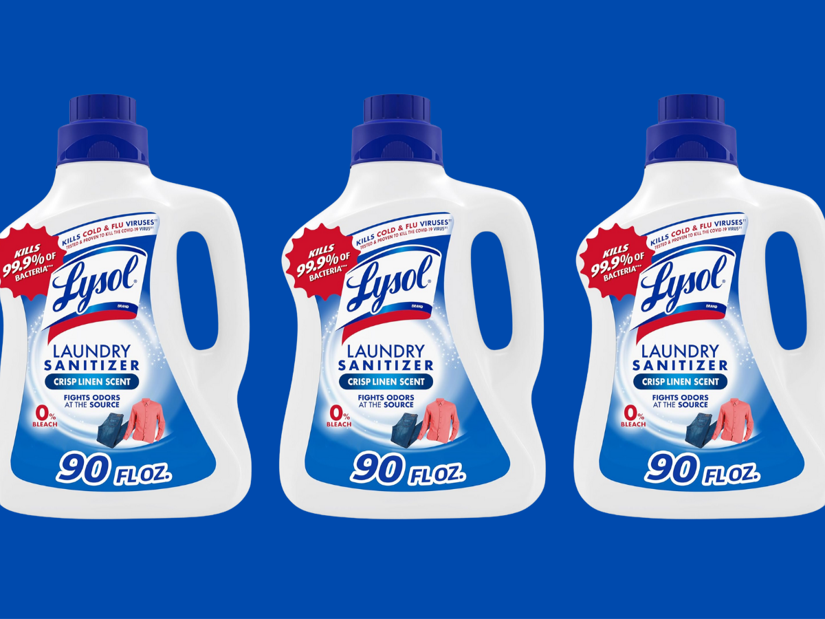 Lysol laundry sanitizer