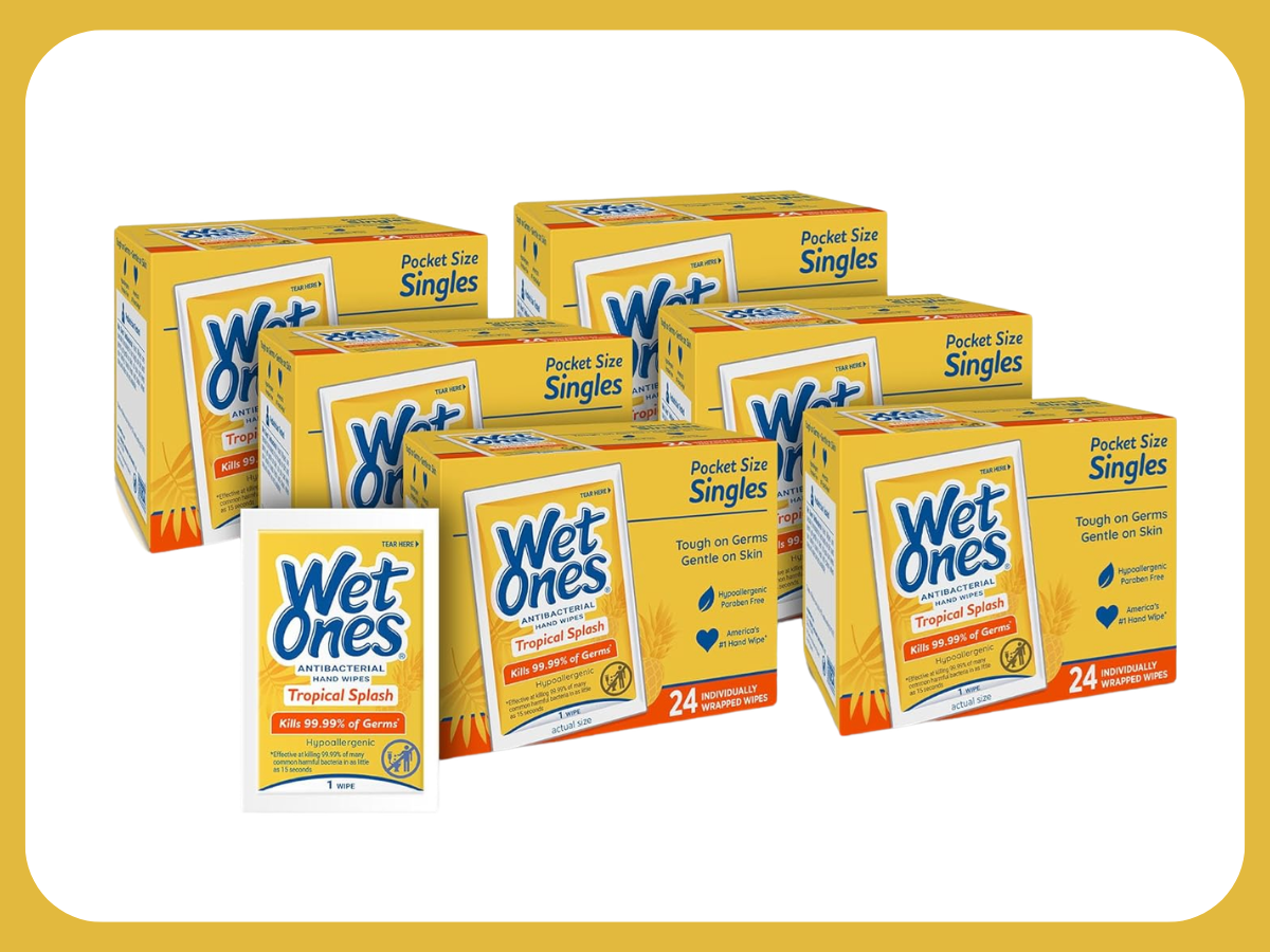 Wet Ones Antibacterial Hand Wipes