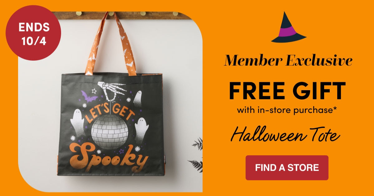 FREE World Market Halloween Tote
