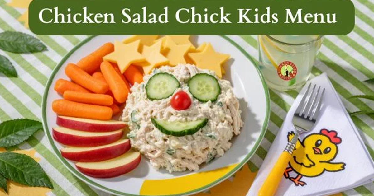 chicken salad chick kids meal chicken salad chick kids meal
