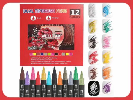 dual tip brush pen