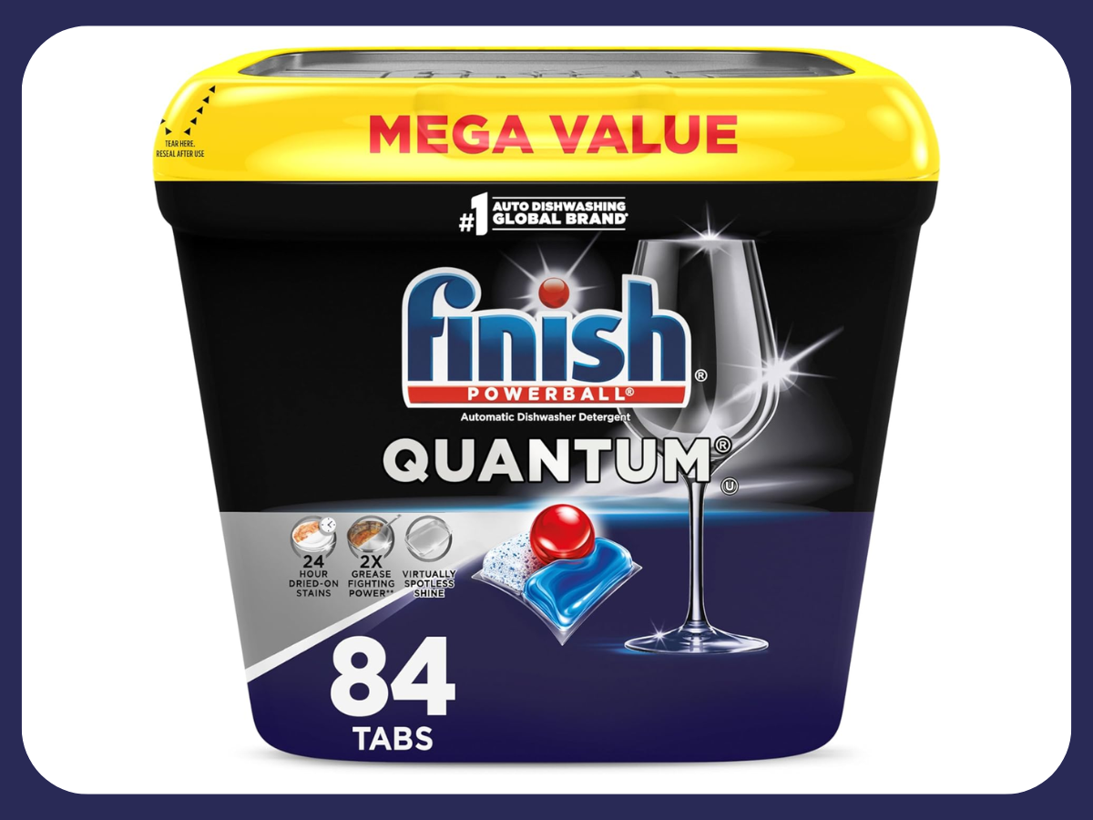 finish quantum 84 dishwasher pods