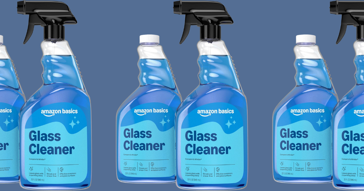 glass cleaner