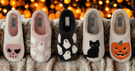 halloween slippers walmart