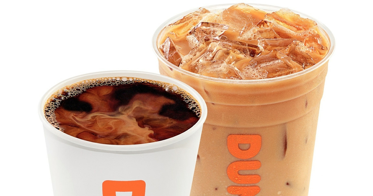 hot or iced coffee