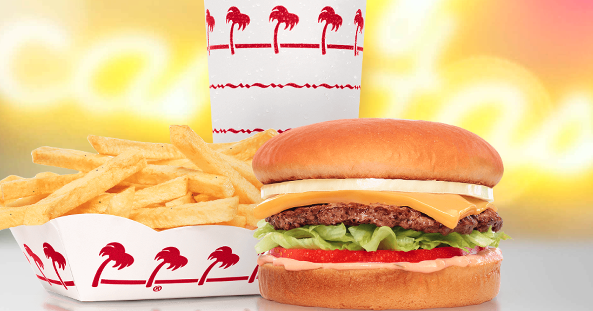 in n out burger cheeseburger