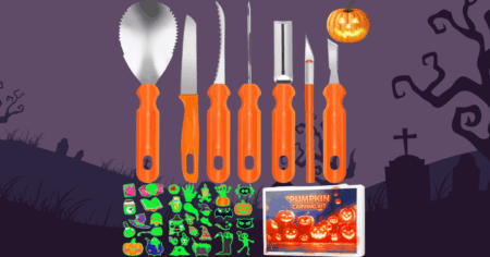 pumpkin carving set
