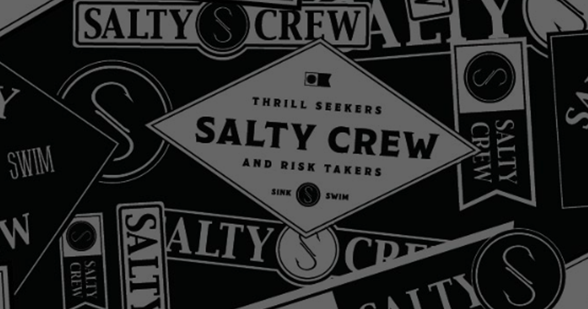 salty crew stickers